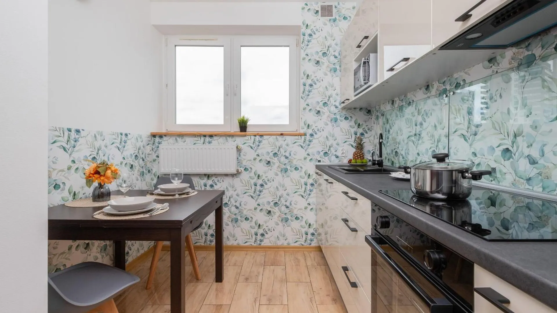 Apartment In Gdansk Center With Two Desks, Balcony And Separate Kitchen By Noclegi Renters Poland
